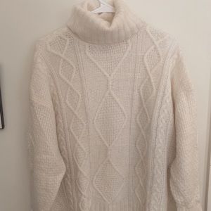 Aerie Chunky Cable Knit Turtleneck